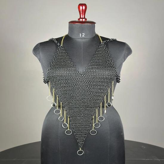 Женская кольчуга Средневековый рыцарь Кольчуга Женский костюм Средневековые доспехи Лучший подарок для неё