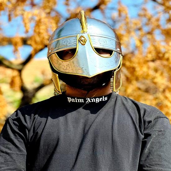 Шлем викинга, средневековый рыцарский доспех, шлем, шлем викинга для косплея с латунными акцентами, кольчужный шлем, шлем SCA LARP, лучший подарок