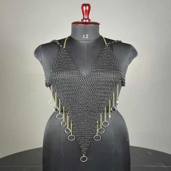 Женская кольчуга Средневековый рыцарь Кольчуга Женский костюм Средневековые доспехи Лучший подарок для неё